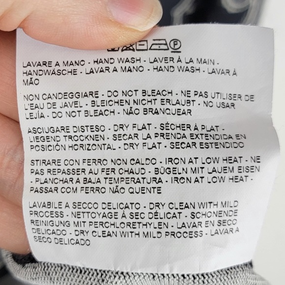 Etro Printed Long Sleeve Button Up Cardigan Tunic Silk Floral 44/M - Picture 5 of 9